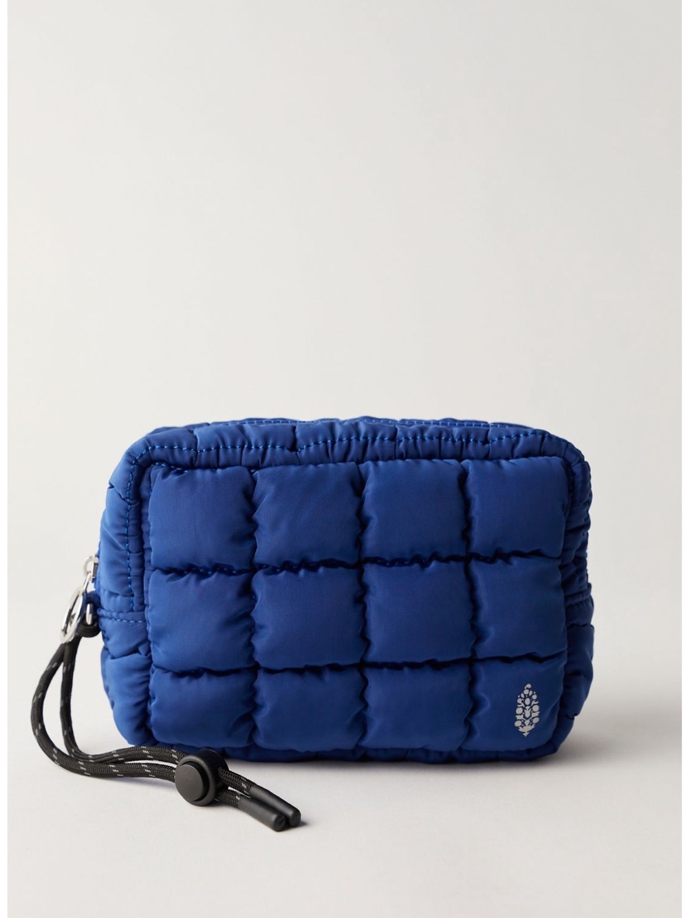 FP Movement Quilted Blue Wristlet Pouch